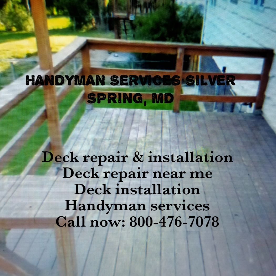 What kind of services offers by Deck repair & Installation experts?