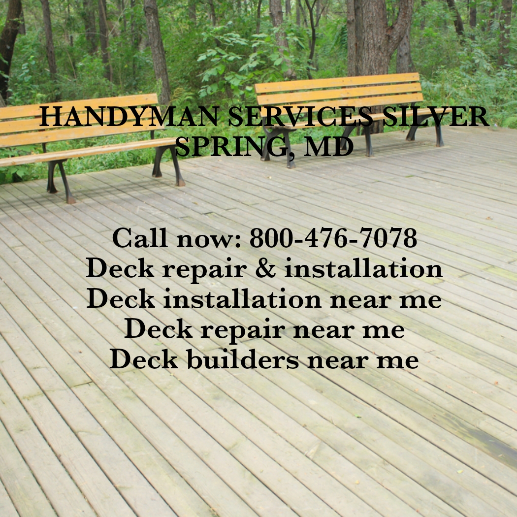 Why homeowners require deck repair & installation service?