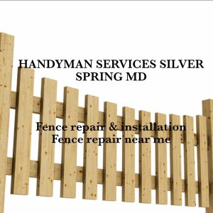 fence installation and repair