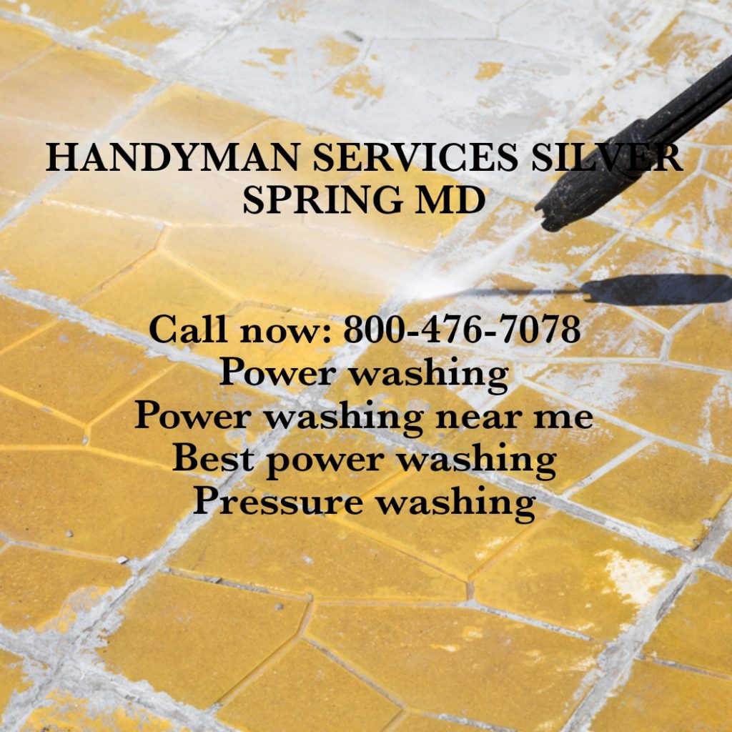 Why power wash your office building? Handyman Services Silver Spring MD