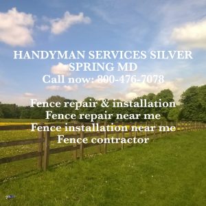 fence installation and repairs