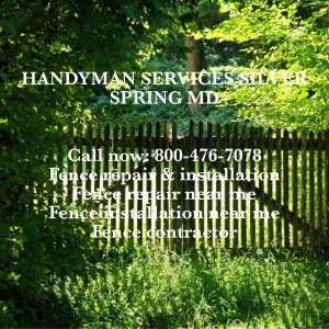 fence repair and installation.