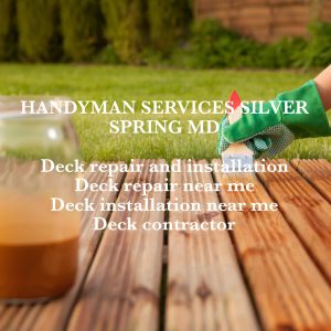 deck repair and installation