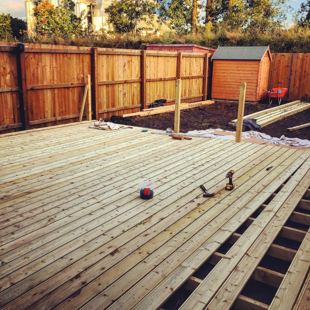 Cost for Deck Installation - Handyman silver spring services 
