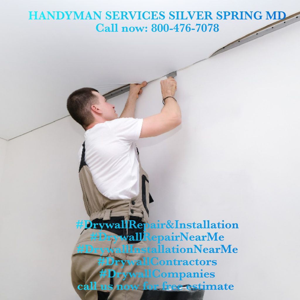 Why leave drywall repair & installation job to professionals? Handyman Services Silver Spring MD