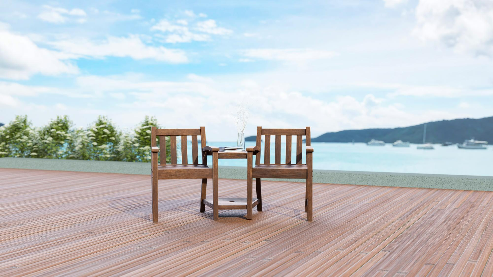 What is best way to restain your decking?