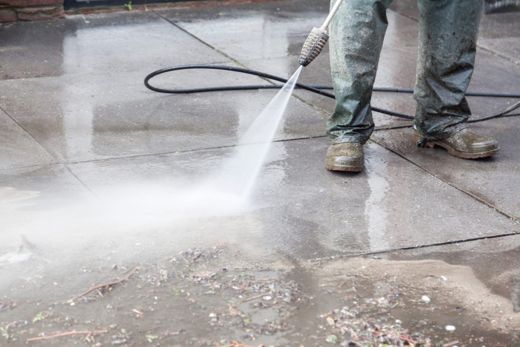 Pressure wash