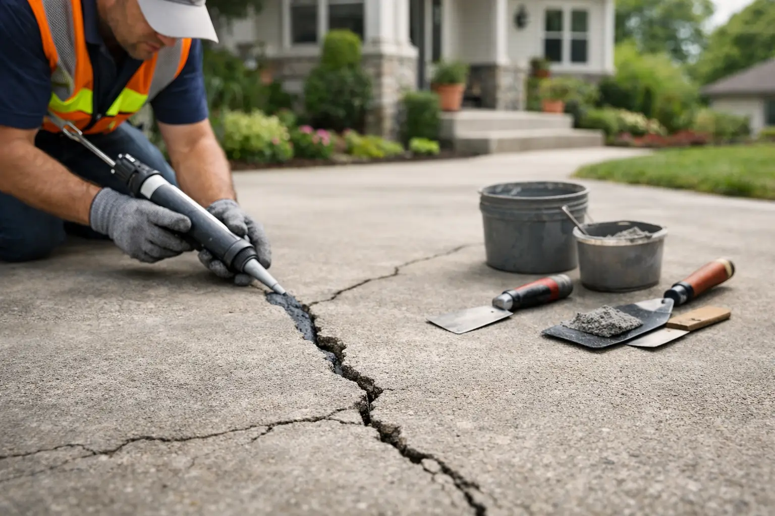 Concrete Crack Repair Service for Silver Spring Homes