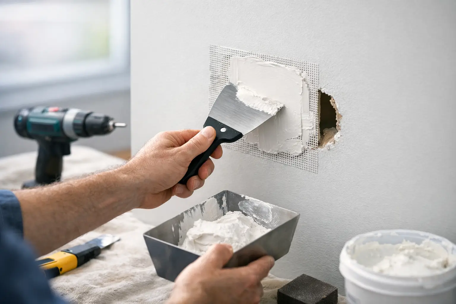 How to Repair Drywall Holes Without a Mess