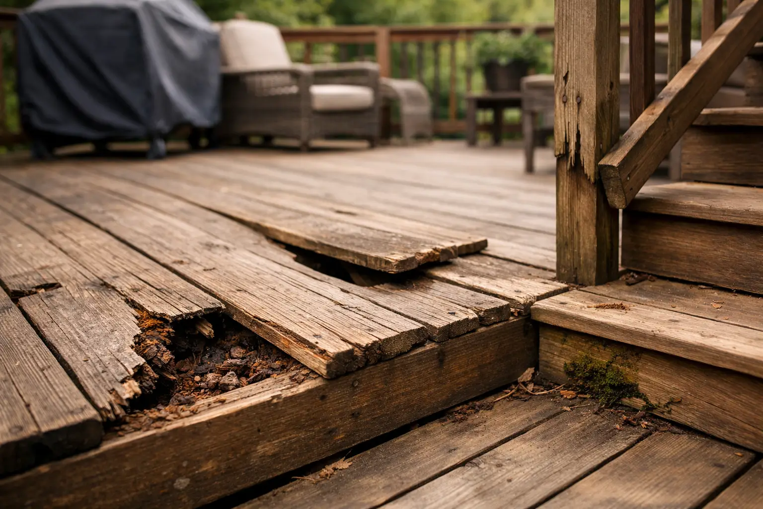 Top Signs of Deck Damage Every Owner Should Watch